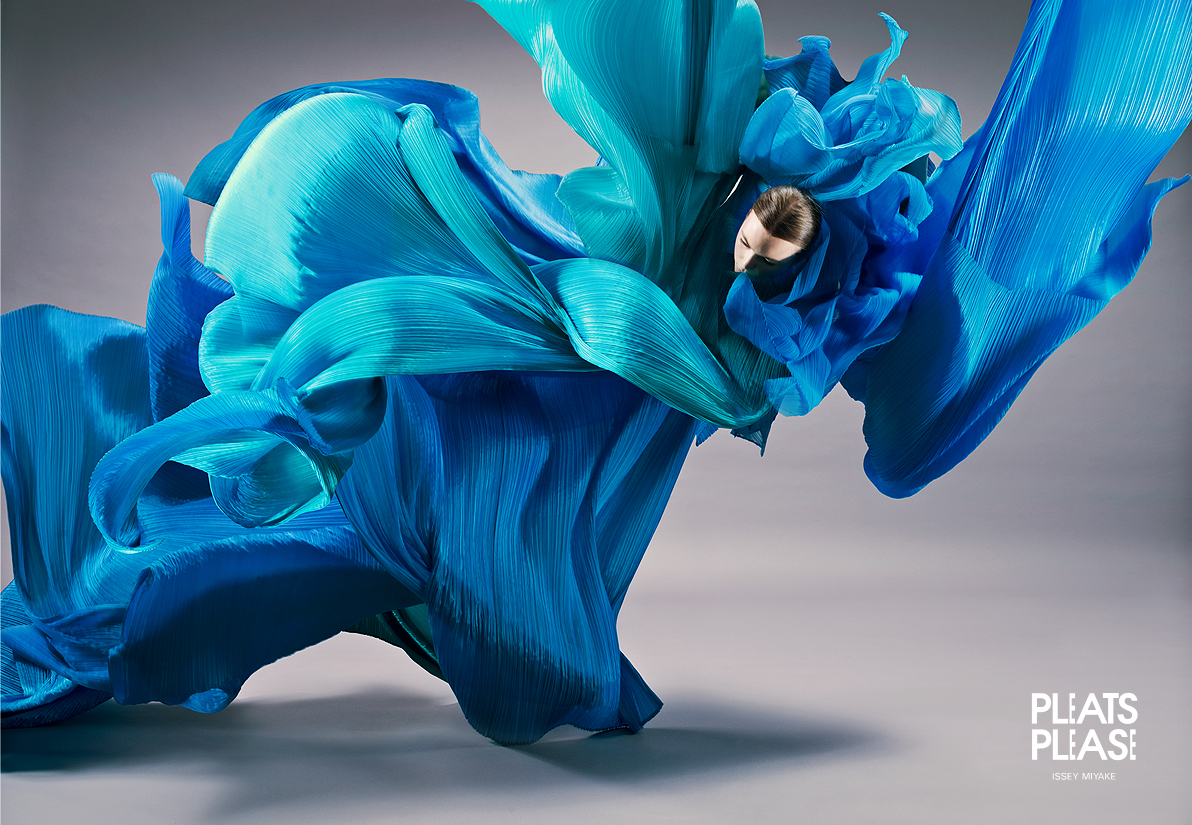 Issey Miyake Pleats Please poster by Syrup Cohen